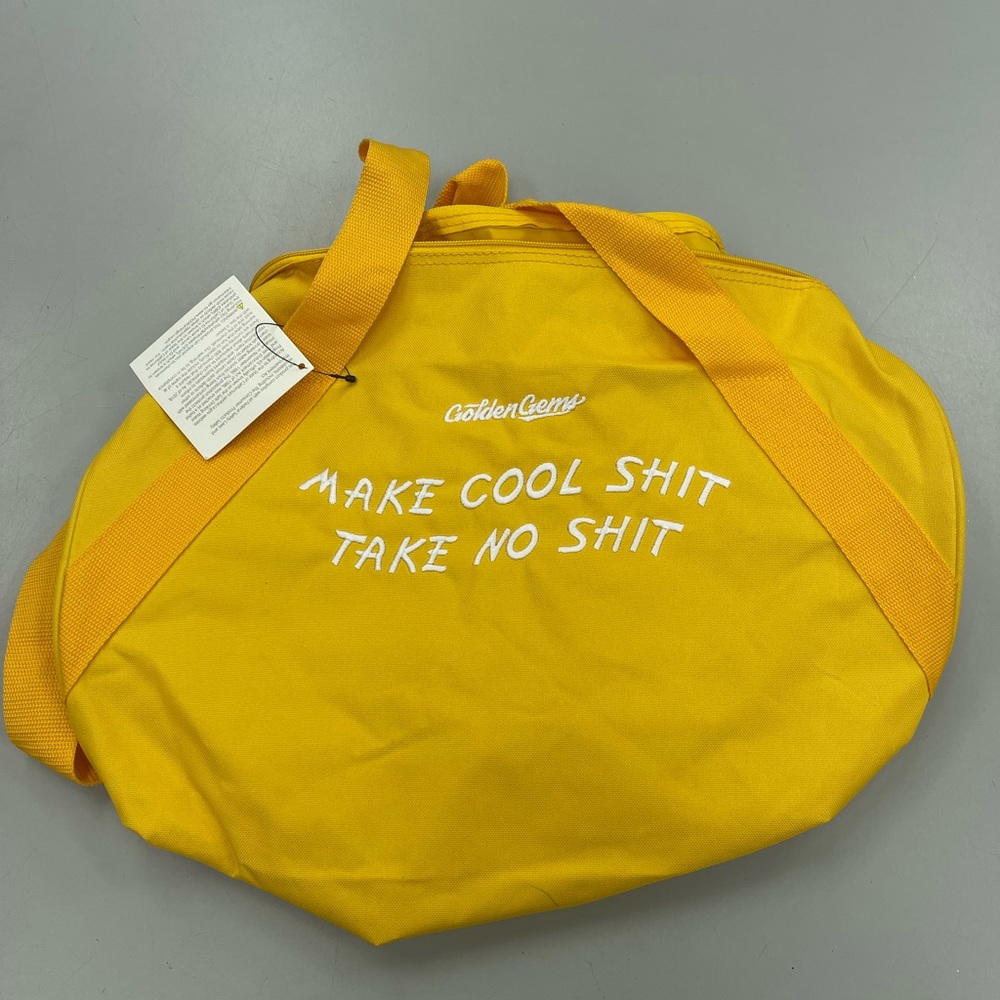Make Cool Shit, Take No Shit Duffle Bags